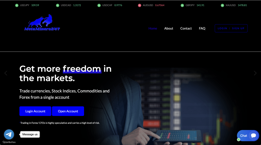 Metaminers247.org scam warning alert