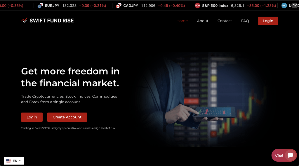 SwiftFundrise fake investment site