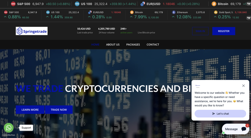 SpringeTrade.com scam alert warning